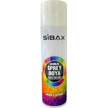 Sibax Akrilik Sprey Boya 250ml Trafik Kırmızı-iyi Kapatır-yayılır-yapışır-kalıcı Renk Ve Parlaklık