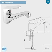 Ar Lucıa Lavabo Bataryası