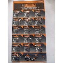 Meşem 16 Lı Spiral Hilti El Aletleri Kömür Seti