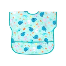 Bumkins Kısa Kollu Önlük (1-3 Yaş) - Ocean Life Çok Renkli