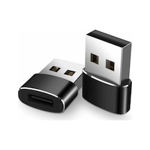 Usb Erkek To Type-C 3.1 Dişi Çevirici Şarj Ve Data Aparatı Type-C