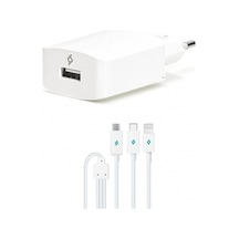 Ttec 2SCS01UT Speedcharger + Trio Travel Charger Şarj Aleti