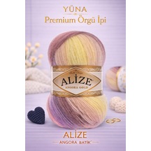 Angora Gold Batik Hırka Yelek Kazak Örgü İpi 6954