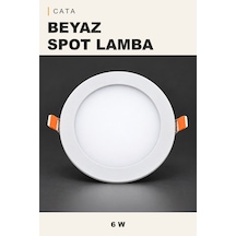 Cata 6w Beyaz Led Spot
