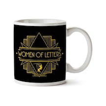 Women Of Letters Supernatural İki Tarafı Baskılı Kupa Bardak Çok Renkli