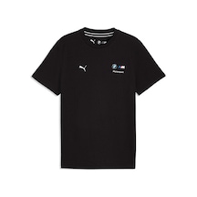 Puma Bmw Mms Ess Logo Tee Erkek Günlük Tişört 63489701 Siyah Siyah