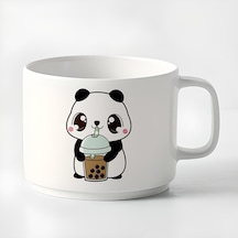 Duble Türk Kahvesi Fincanı & Espresso Fincanı Kafadar Ayılar We Bears Tasarım Küçük Kupa Beyaz