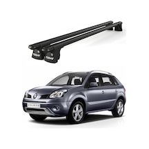 Trio-ı Renault Koleos 2008-2016 Uyumlu Siyah Kilitli Ara Atkı 120cm Port Bagaj Tavan Barı