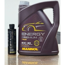 Mannol 5W-30 Energy 7908 Motor Yağı Ve Ceramo Ester 50.000 Km Kalıcı Ultra Performans Katkısı
