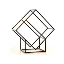 Şömine Metal Odunluk Odun Kovası Şömine Yanı Odunluk