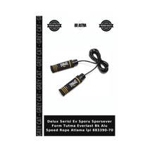 Delux Serisi Ev Sporu Sporsever Form Tutma Everlast Bk Alu Speed Rope Atlama İpi 883390-70