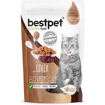 Pouch Ciğerli Jelly Tahılsız Yetişkin Kedi Konservesi 85 Gr