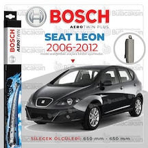 Seat Leon Muz Silecek Takımı 2006-2012 Bosch Aerotwin
