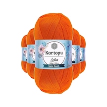 5 Adet Lotus Bikini Büstiyer Bluz Örgü İpi  K273 Turuncu