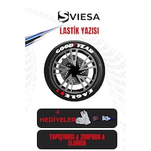 Motosiklet Ve Otomobil Araç 3d Oto Lastik Yazısı Goodyear