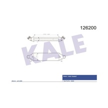 Kale Turbo Radyatoru Brazıng Ford Transıt V184 2.4 2001-2007 Klr-020cac030