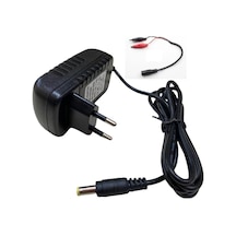 Techcg Akülü Atv Araba Jeep 12 Volt Akü Şarj Cihazı Şarz Aleti Adaptör