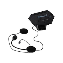 Moly Yunboo Motosiklet Kask Bluetooth Kulaklığı - Siyah, 500mah, 10m Kablosuz Müzik, Navigasyon, Elle Serbest Konuşma