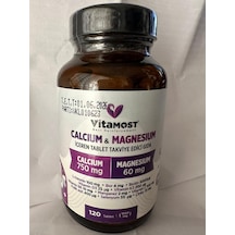 Calcıum & Magnesıum 120 Tablet 1500 Mg