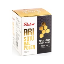 Balen Arı Sütü Bal Polen Karışım 230 G 12000 MG