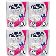 Papia Kağıt Havlu Decor (Modanon Başkentleri Desenli) 48 Li Set (