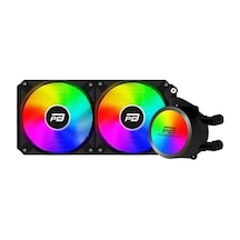 Prıme P240b Rainbow Fanlı Lga1700-am5 Uyumlu 240mm Cpu Sıvı Soğutma Sistemi Siyah