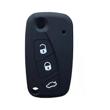 Gma Keys Punto Panda Uno Doblo Ducato Silikon Anahtar Koruma Kılıfı Siyah Renk