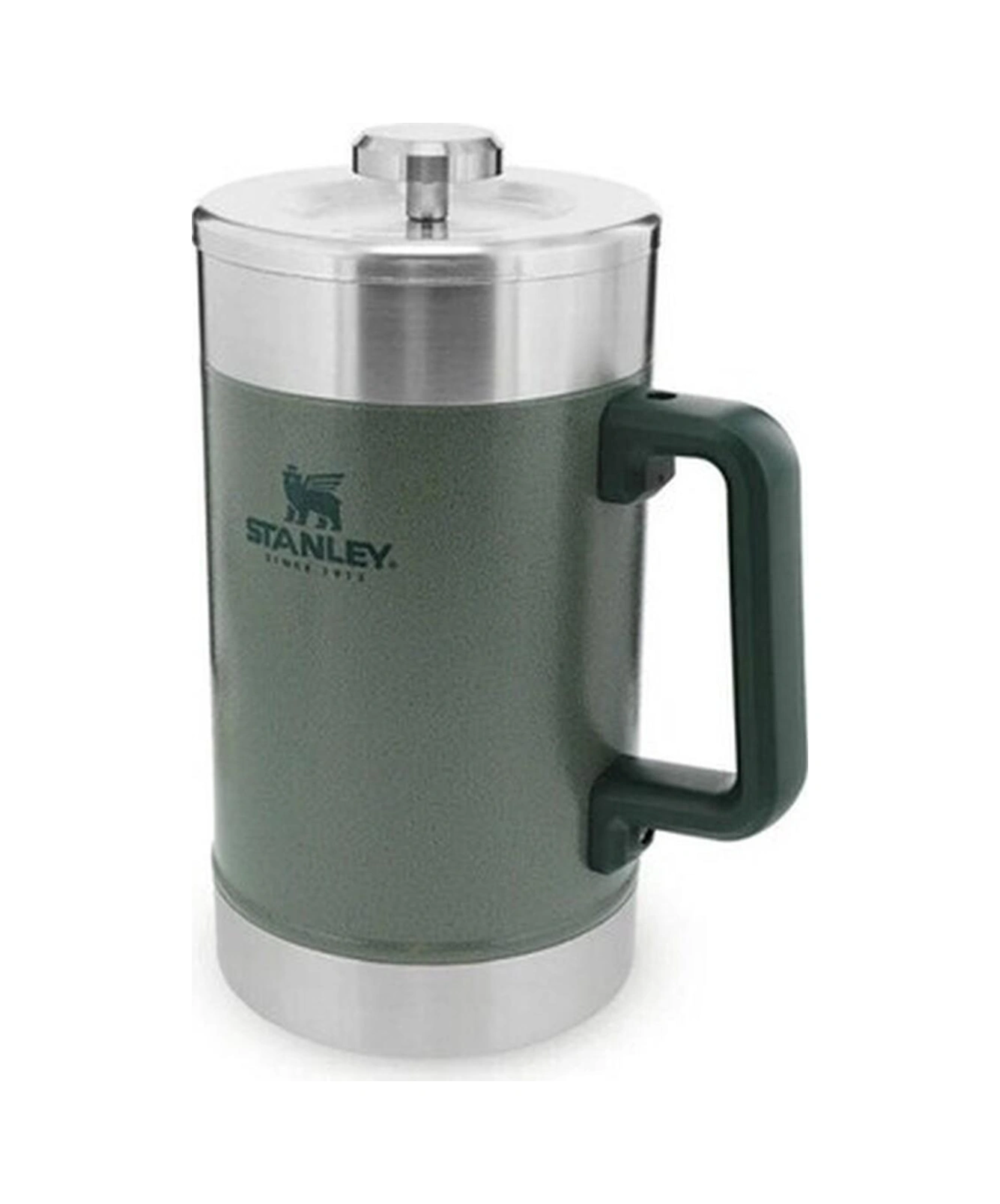Stanley Klasik French Press Termos 1.4 Lt Siyah - Yeşil