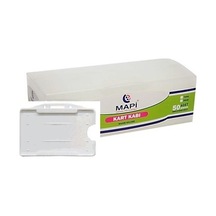 Mapi Kart Kabı 86X54Mm Yatay 50 Adet Beyaz