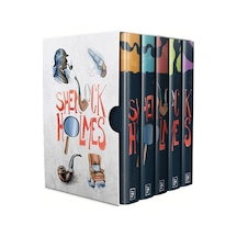 Sherlock Holmes Serisi Kutulu Set - 5 Takım - Ezjı-875304