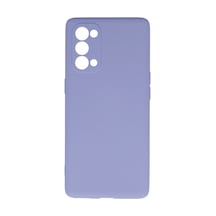 Reno 5 Pro Kılıf Nano İçi Kadife Silikon - Lila Bz8683140232832