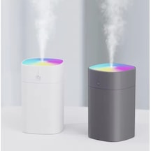 Led Işıklı Ultrasonik Hava Nemlendirici 400 Ml Sessiz Usb Aromaterapi Humidifier Ev Ofis Araç