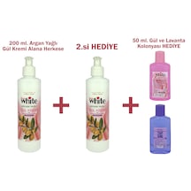 Hediyeli Ürün 200 Ml. Argan Yağlı Gül Kremi Alan Herkese