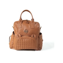 M&y Kitty Deri Anne Bebek Bakım Sırt Çantası 7271 Taba 001