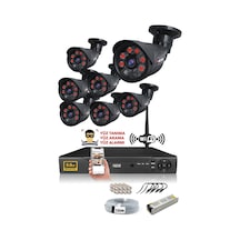 IDS DS-2015HD-SET7-NOHDD-BLACK 7 Kameralı 1080P Full HD 5 MP Sony Lensli Kamera Seti - 2015