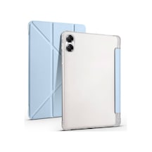 Huawei Honor Pad X9 11.5' Kılıf Ardx Tri Folding Kalem Bölmeli Standlı Kılıf - Lila