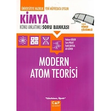 Kimya Modern Atom Teorisi Konu Anlatımlı Soru Bankası -  Çap Yayınları