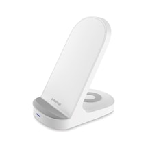 Polosmart PSM126 2 İn 1 Masaüstü Kablosuz Şarj Cihazı Beyaz