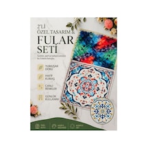 Genel Markalar Fular 2 Li Set Çok Renkli - 922407426 Çok Renkli