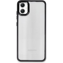 Samsung Galaxy A05 Kılıf Power Silikon - Siyah Çok Renkli