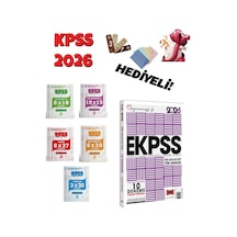 2026 Ekpss Çözümlü Deneme Seti 41 Deneme Seti 6 Kitap Bigelio Ve