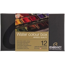 Rembrandt Water Colour Box Sulu Boya Seti 12 Renk