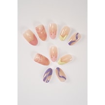 Takma Tırnak Seti & Zararsız Yapıştırıcı Popbeauty10085