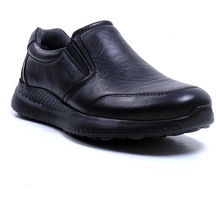 Forelli 47927-g Siyah Erkek Hakiki Deri Ayakkabı-siyah