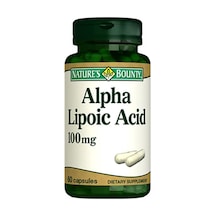 Nature'S Bounty Alpha Lipoic Acid 100 Mg 60   Kapsül