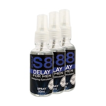 Stımul8 S8 3 Adet Longdeıay 30 Ml Time Delaysprey Erkekler Için