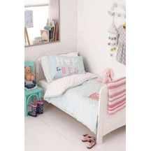 Sevimli Tavşan Çocuk Bebek Nevresim Takımı 100x150