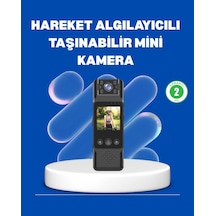 Northcity Mini Kamera 1080p Full Hd Döner Lens - 180 Görüntü & Uzun Pil Ömrü