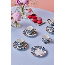 Karaca  Ocean 6 Kişilik Kahve Fincan Takımı 90 Ml