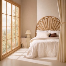 Soft Beliz Çift Kişilik Yatak Örtüsü Seti - Bej - 220x240 Cm Çok Renkli